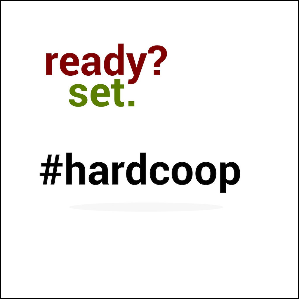 The logo of #hardcoop