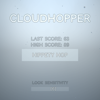 The main menu of CloudHopper