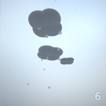 A screenshot of CloudHopper player failing
